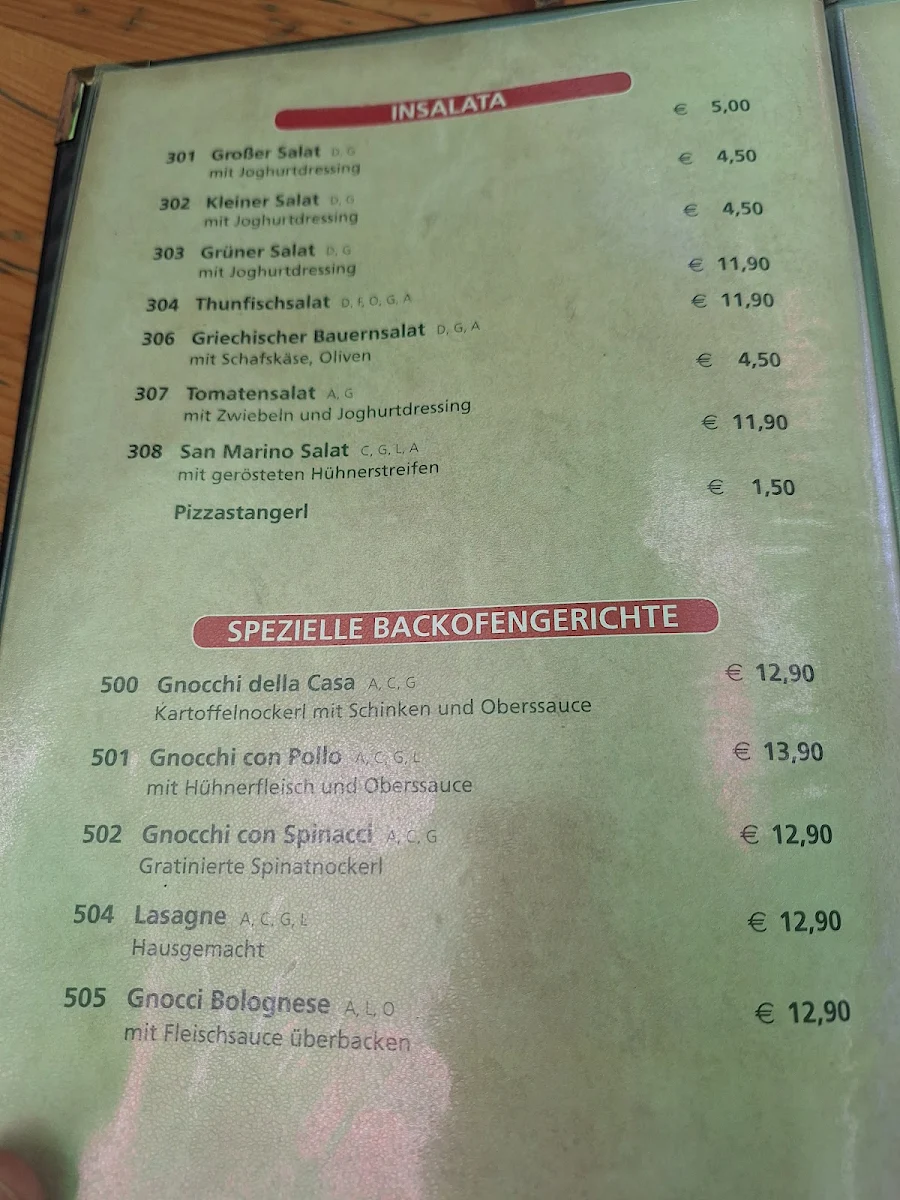 Speisekarte photo 1