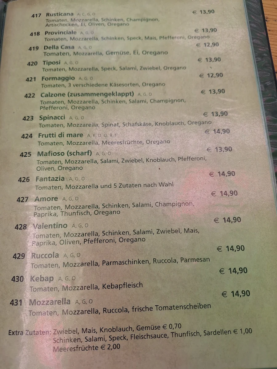 Speisekarte photo 2