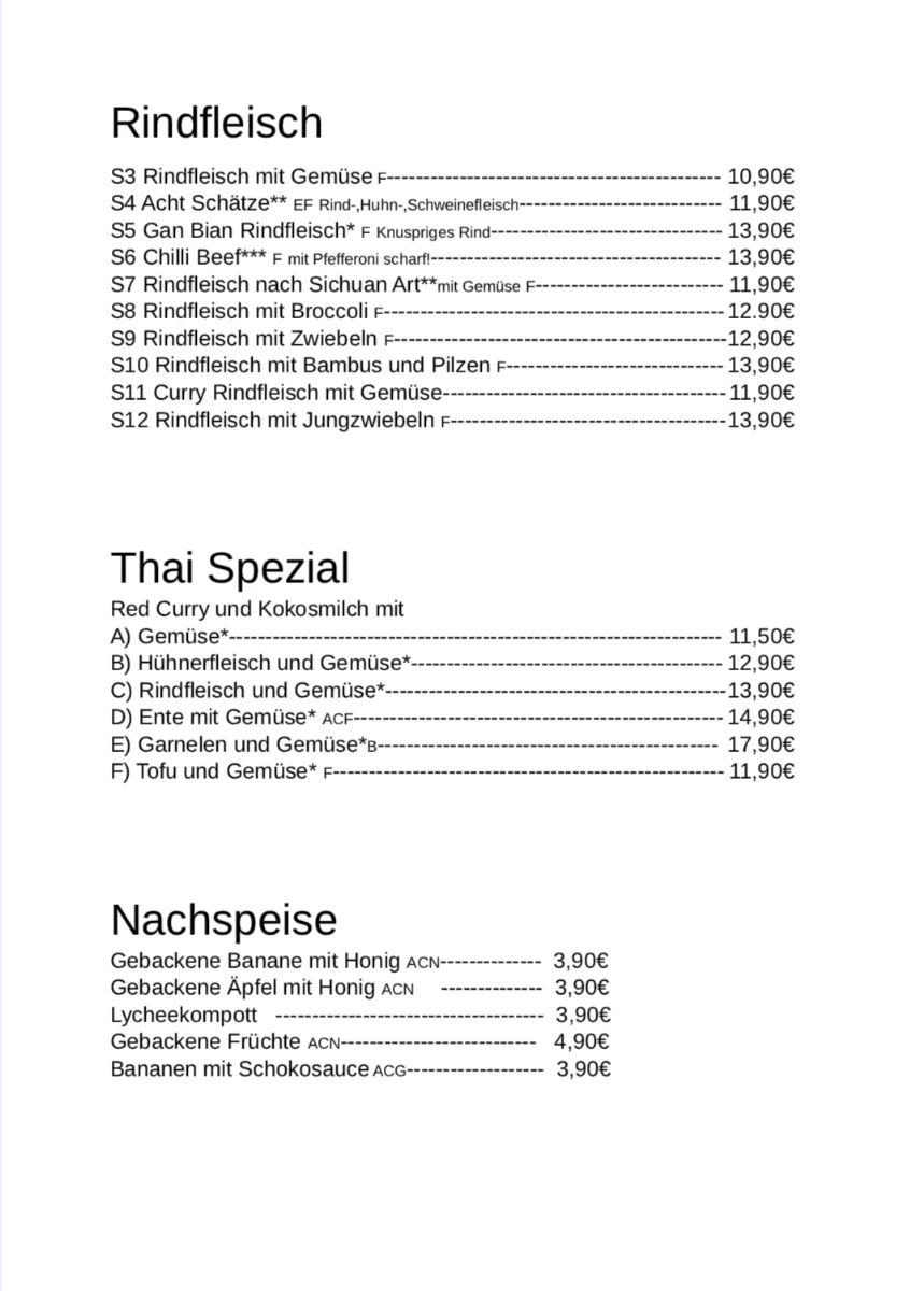 Speisekarte photo 7