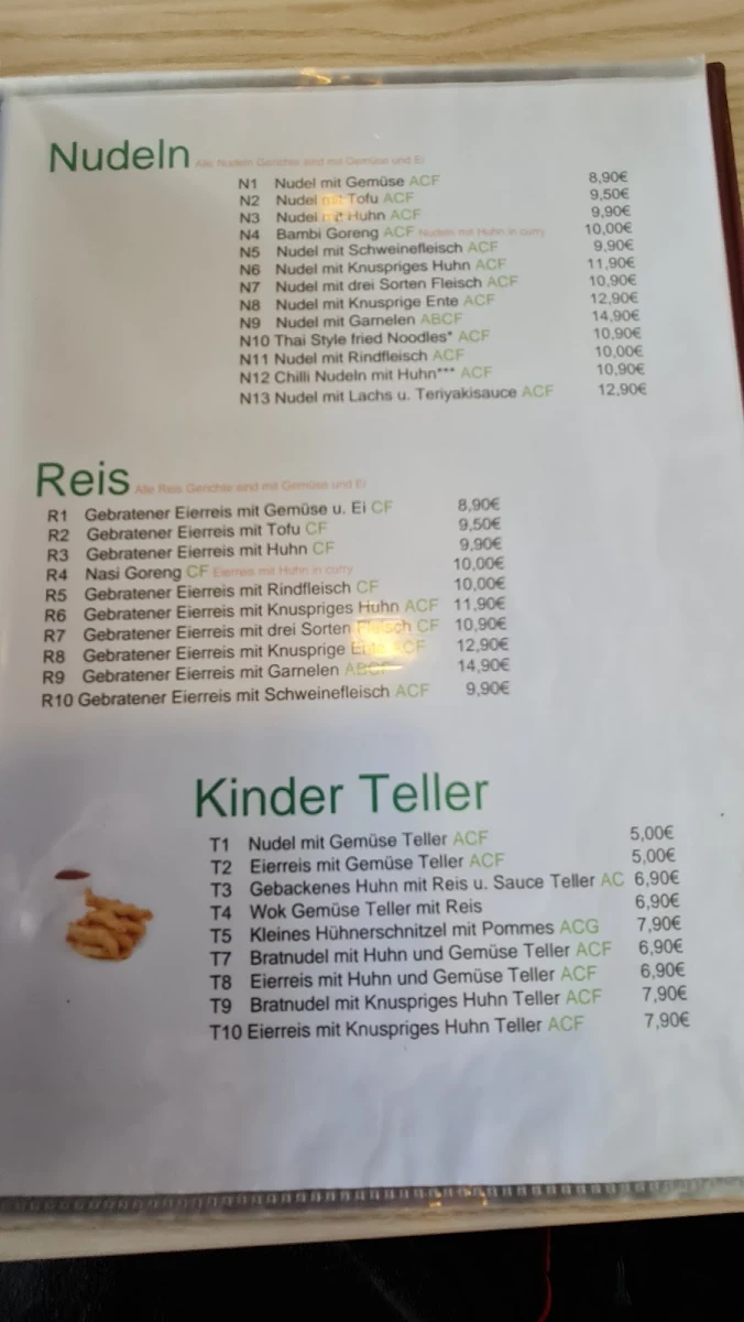 Speisekarte photo 8