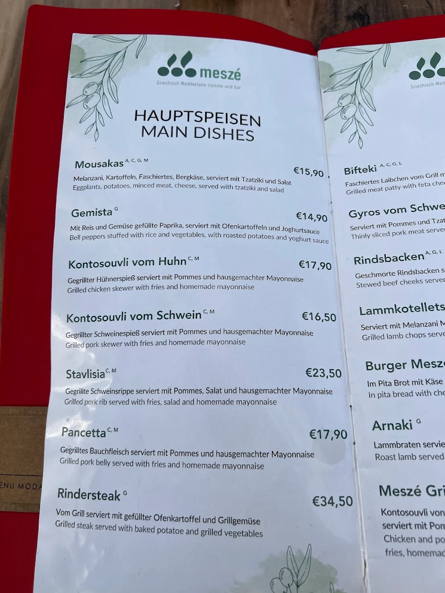 Speisekarte photo 10