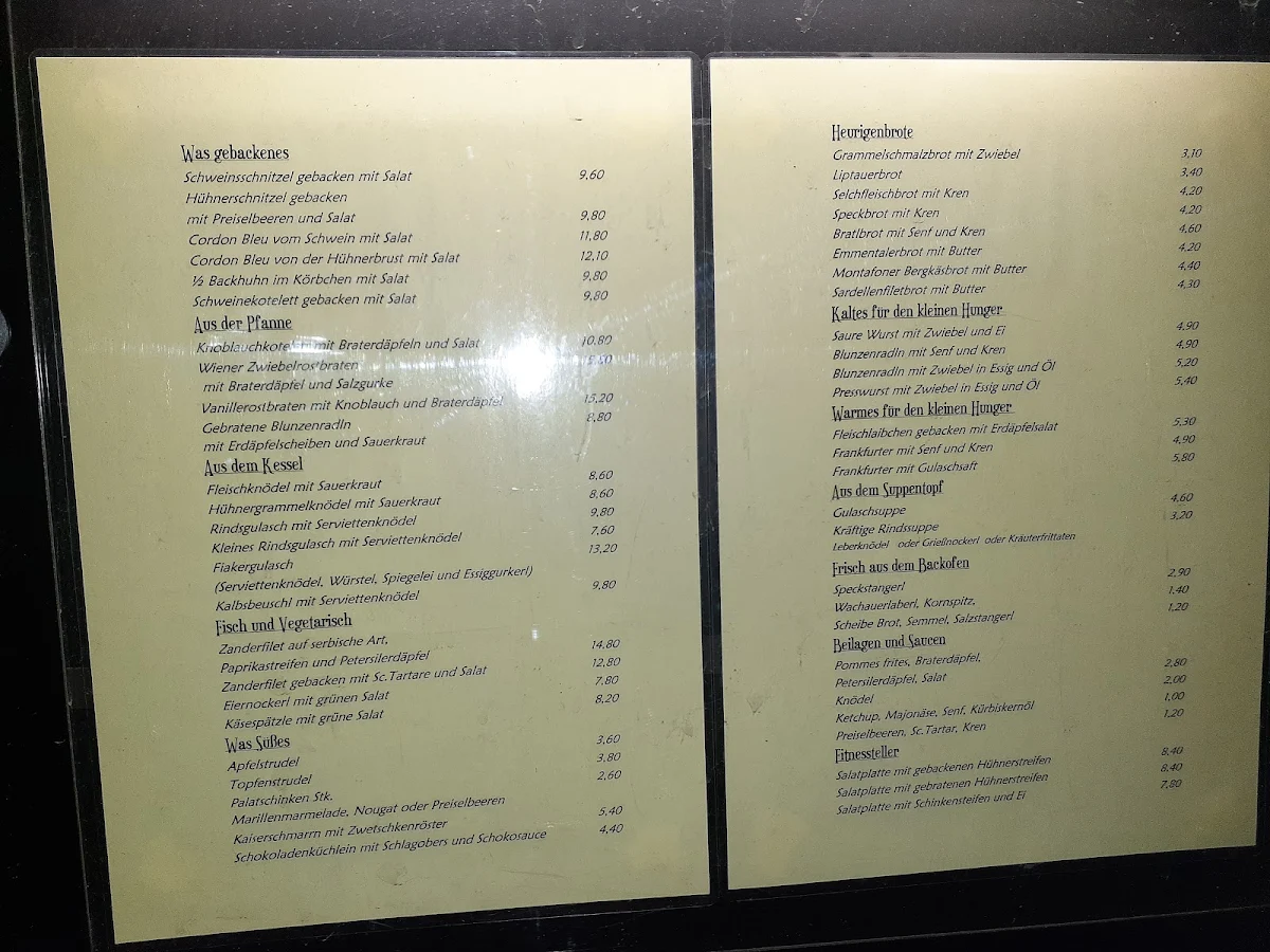 Speisekarte photo 3