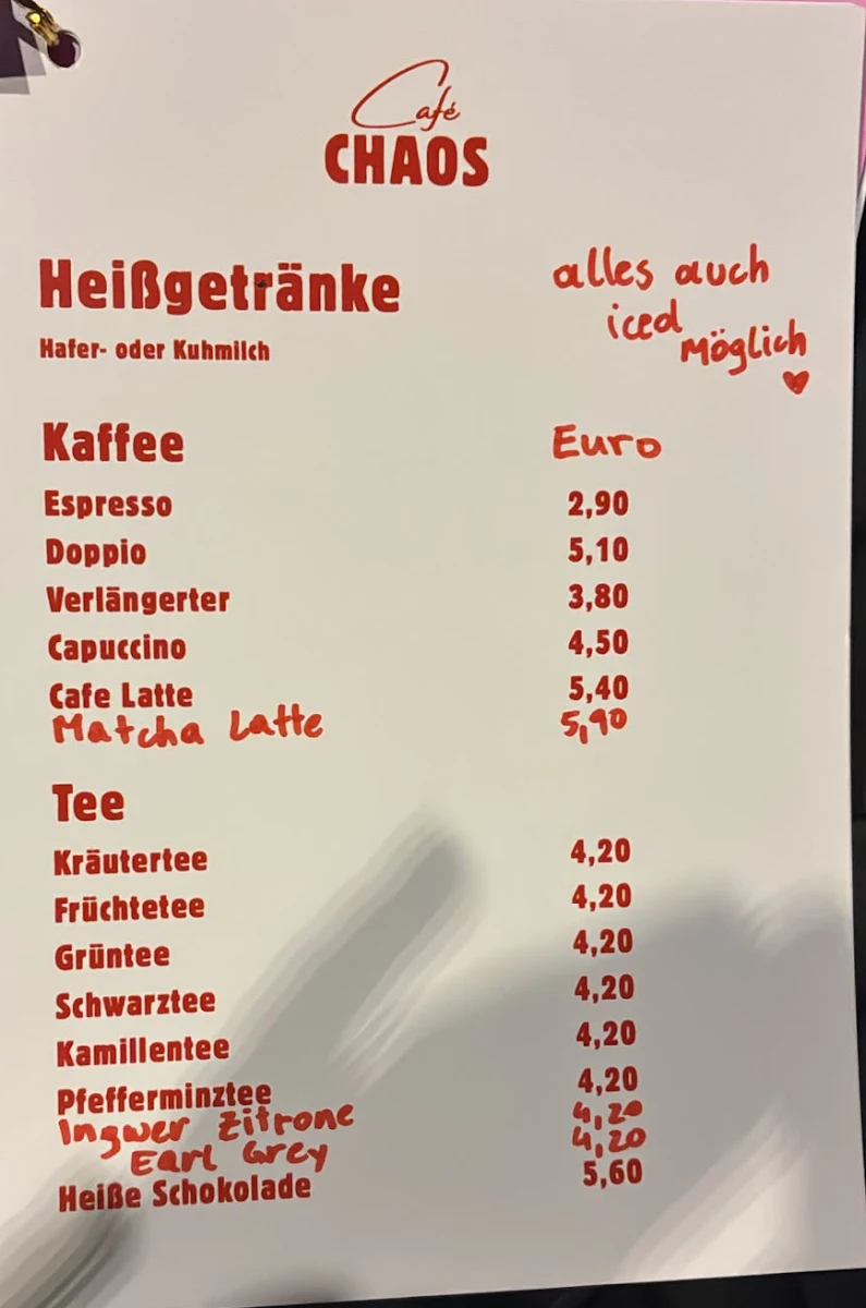 Speisekarte photo 1