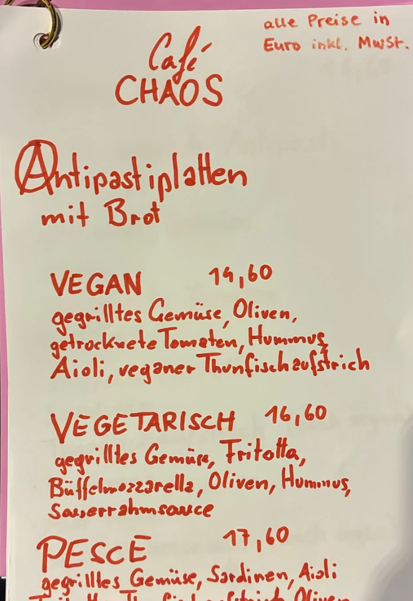 Speisekarte photo 3