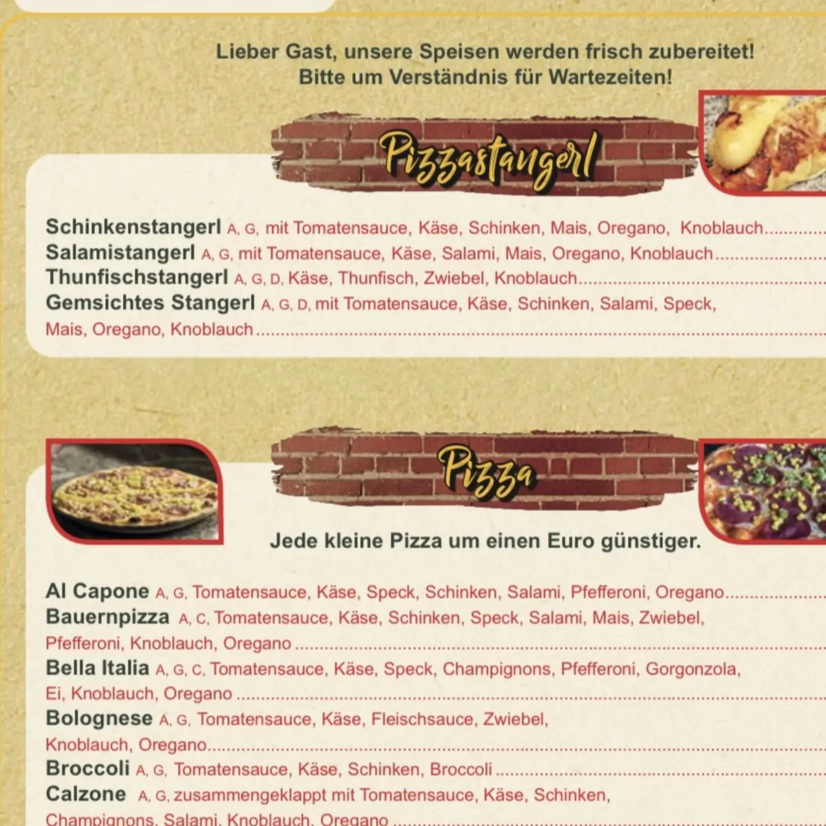 Speisekarte photo 3