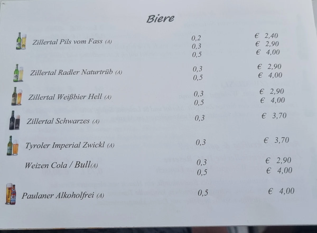 Speisekarte photo 4