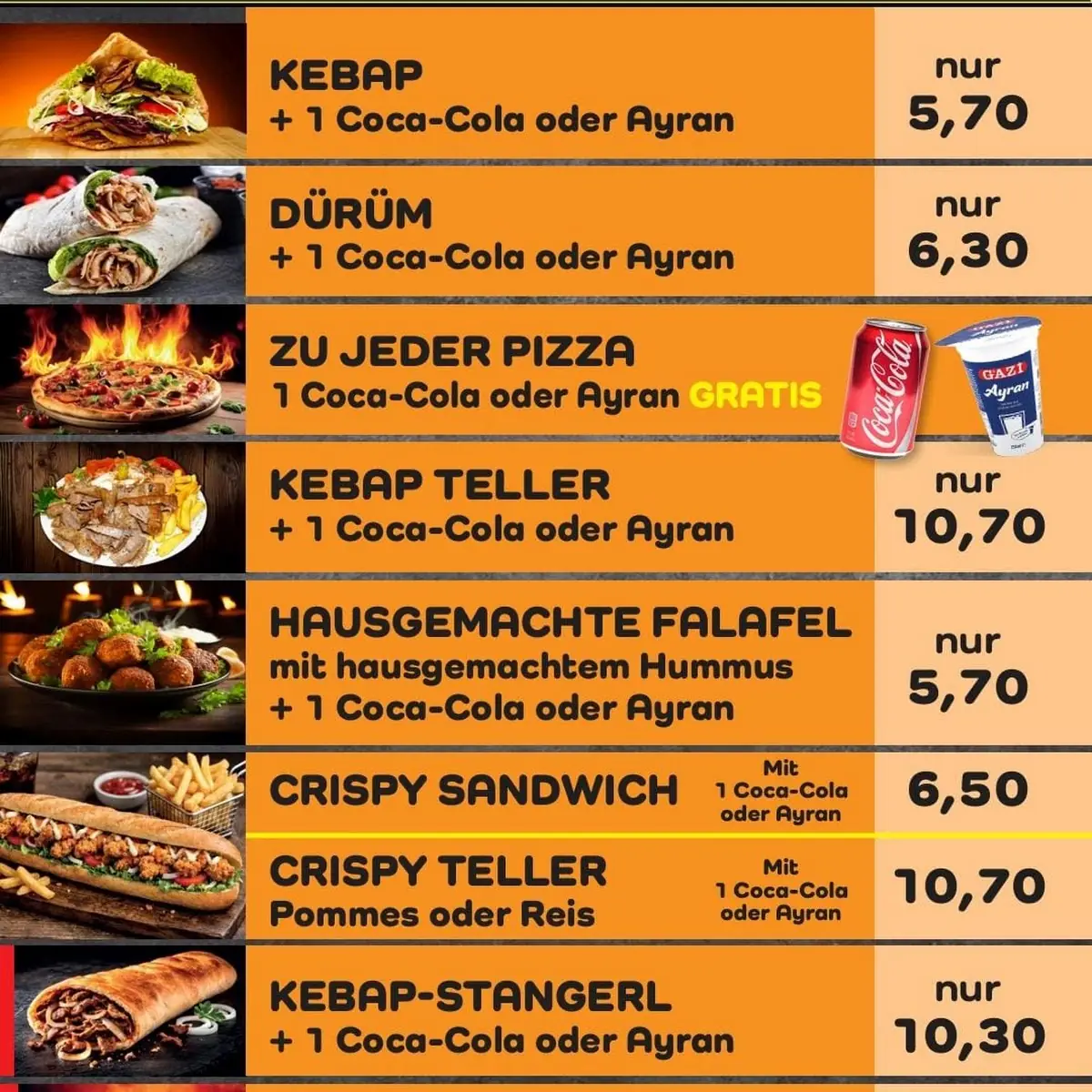 Speisekarte photo 1