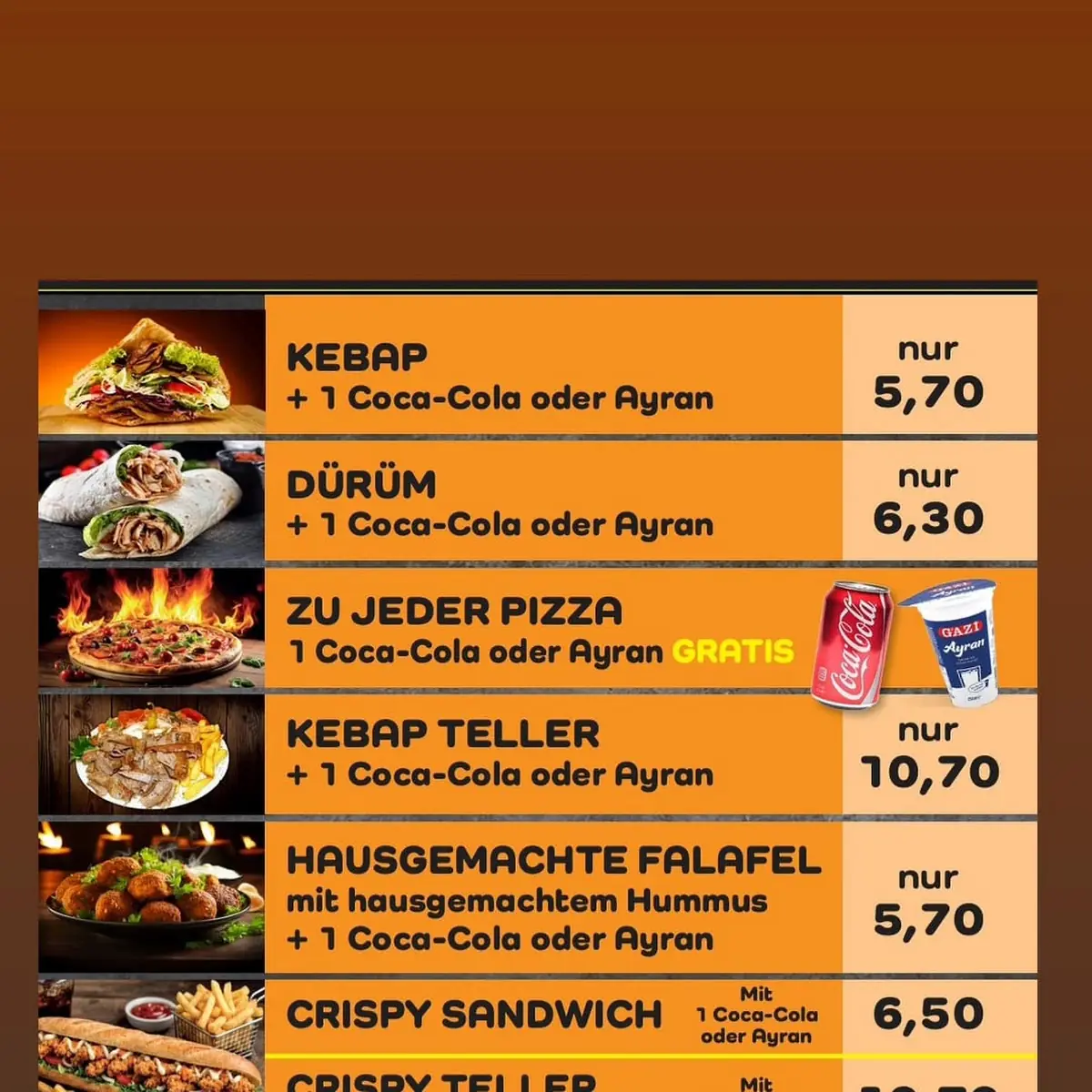 Speisekarte photo 3