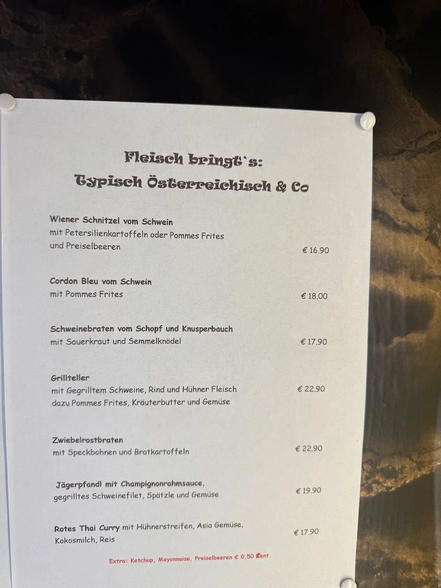 Speisekarte photo 1
