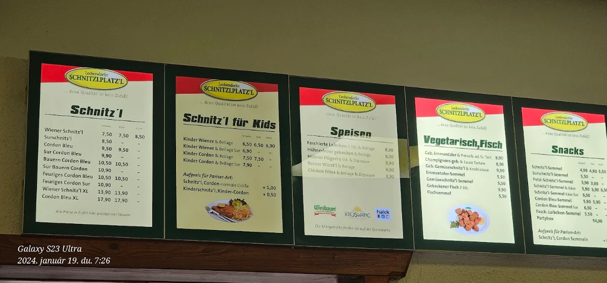 Speisekarte photo 1