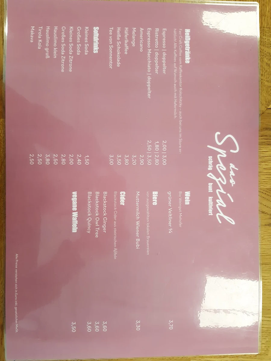 Speisekarte photo 1