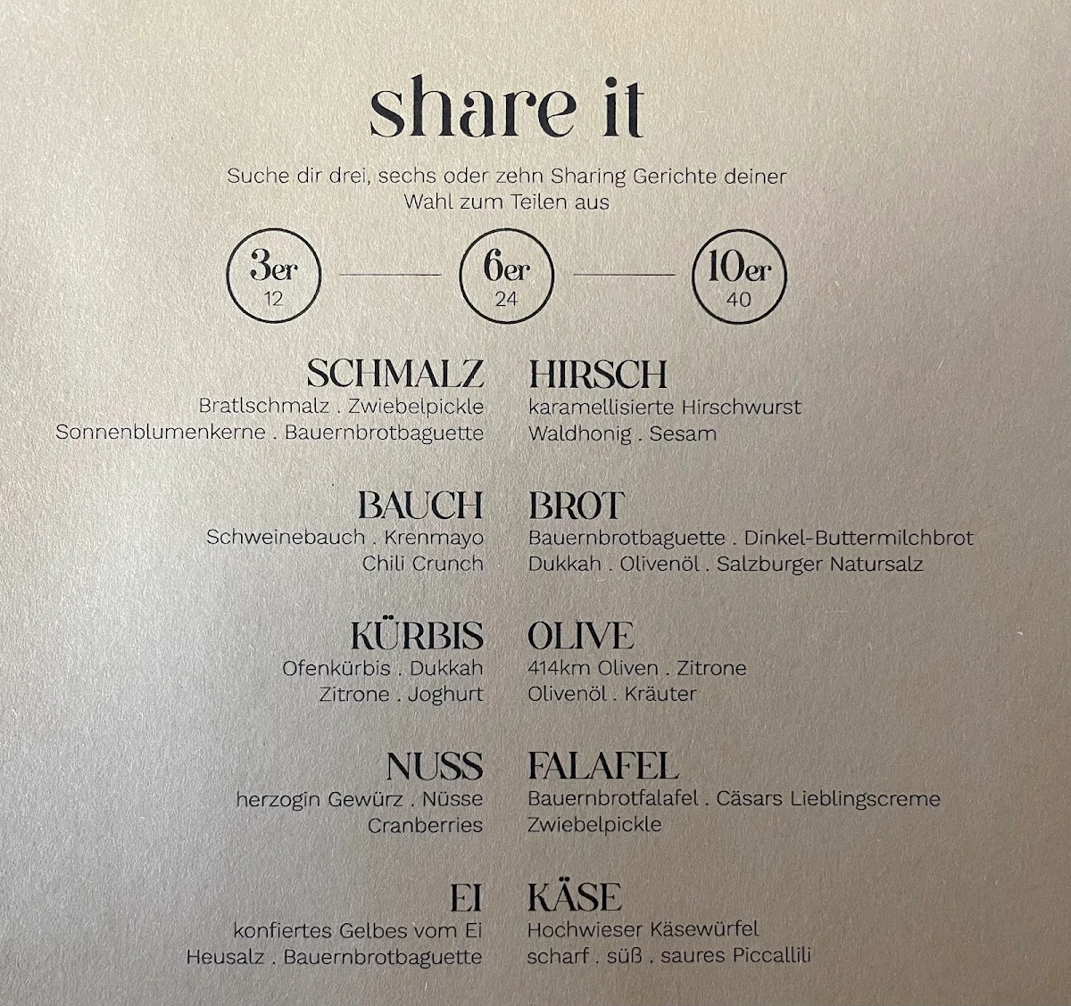 Speisekarte photo 8