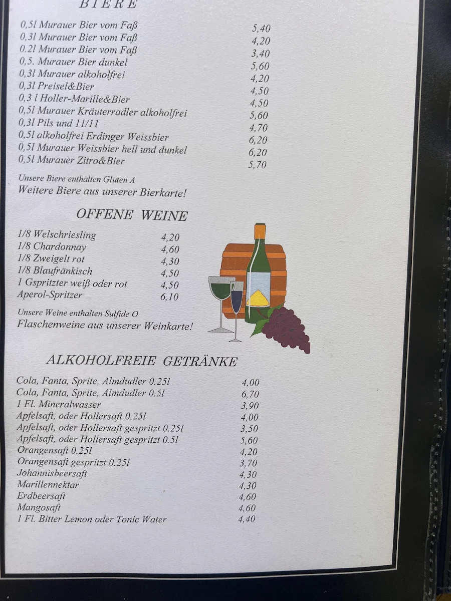 Speisekarte photo 2