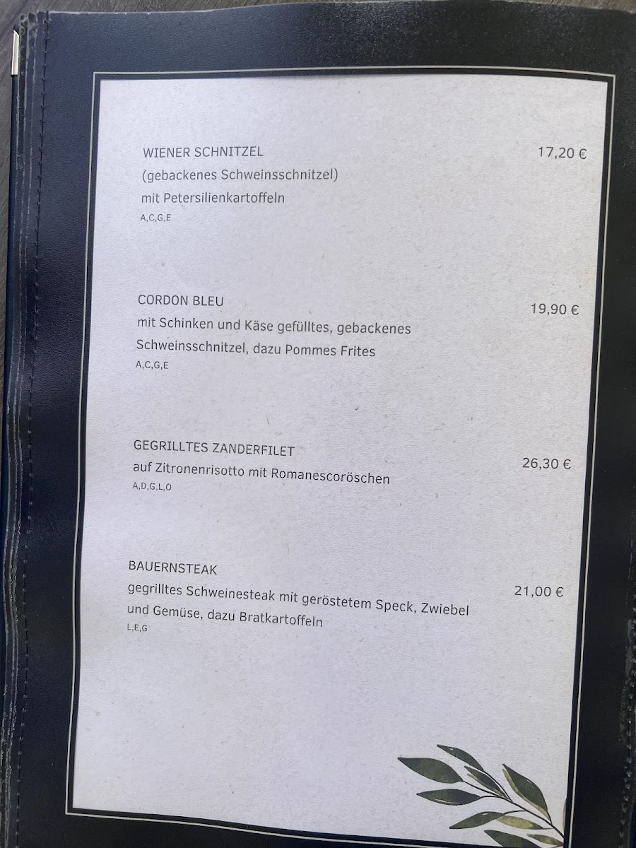 Speisekarte photo 5
