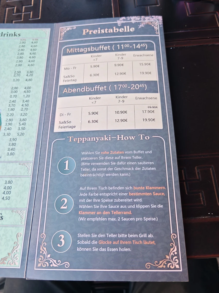 Speisekarte photo 3