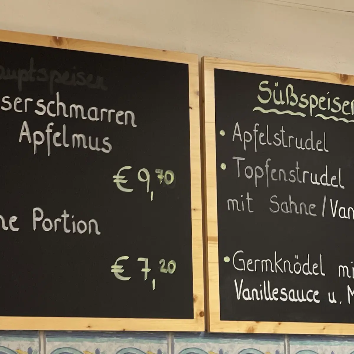 Speisekarte photo 2