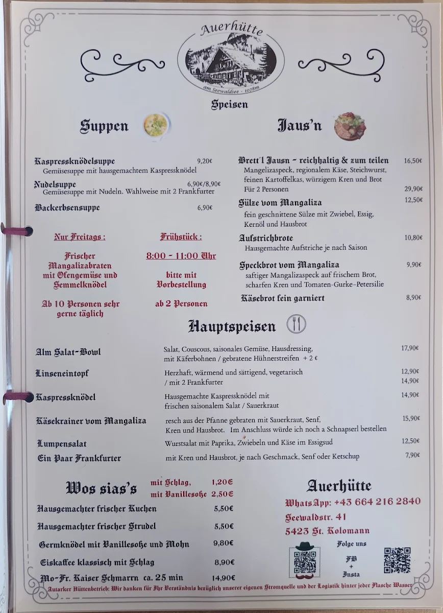 Speisekarte photo 1