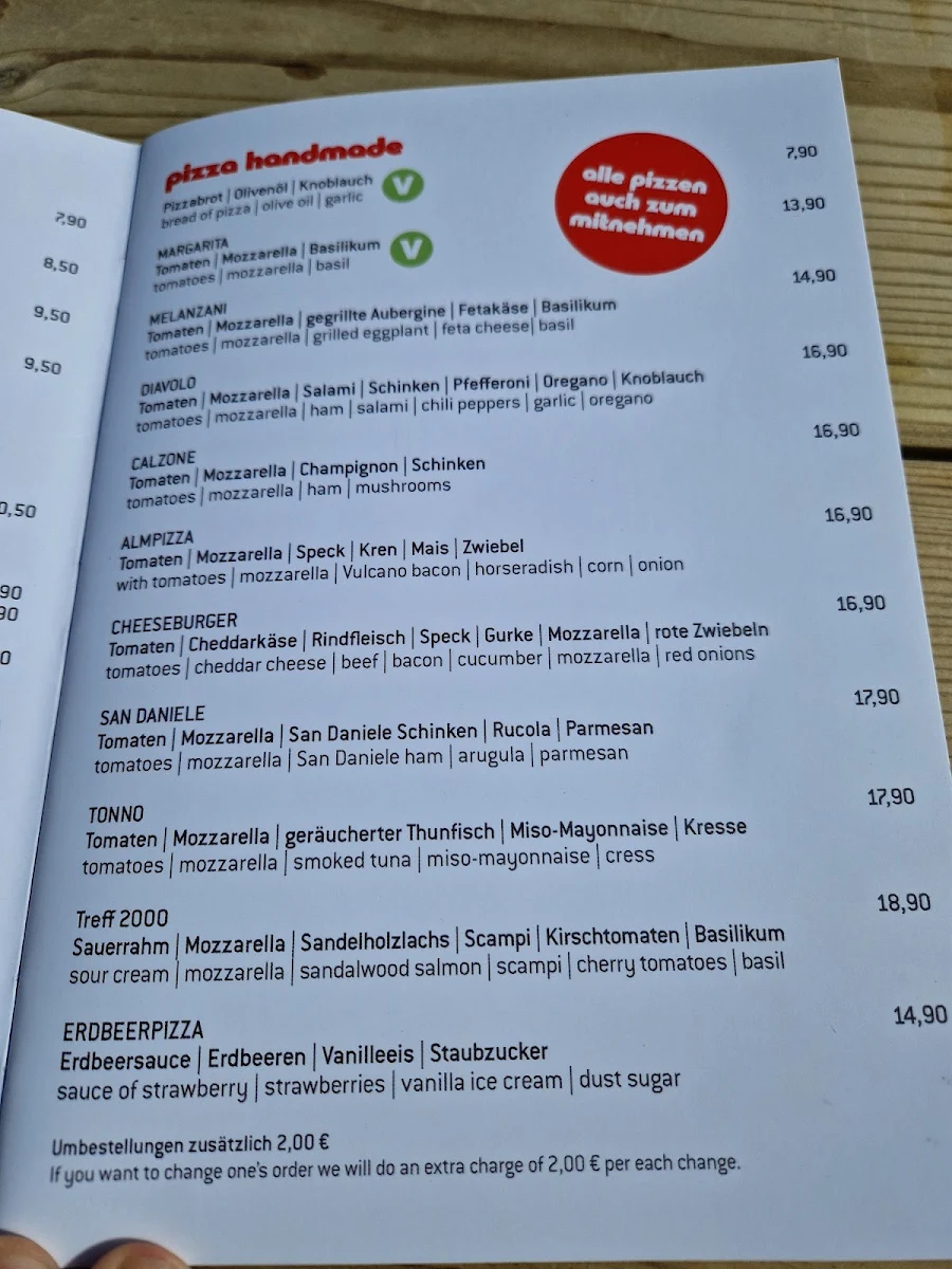 Speisekarte photo 2