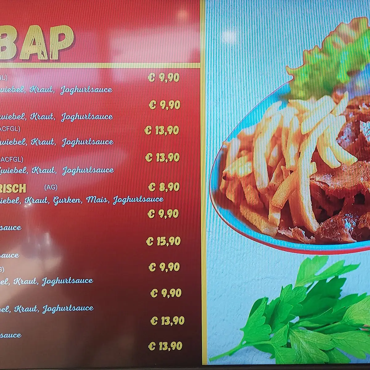Speisekarte photo 8