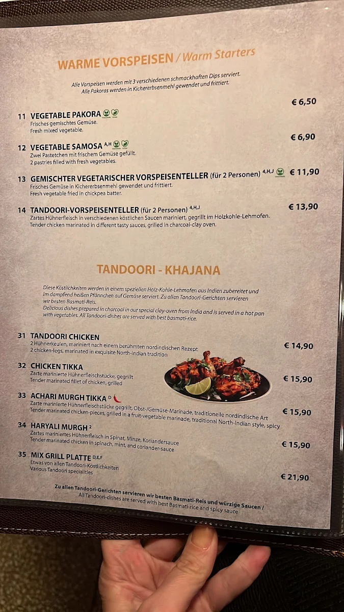 Speisekarte photo 1