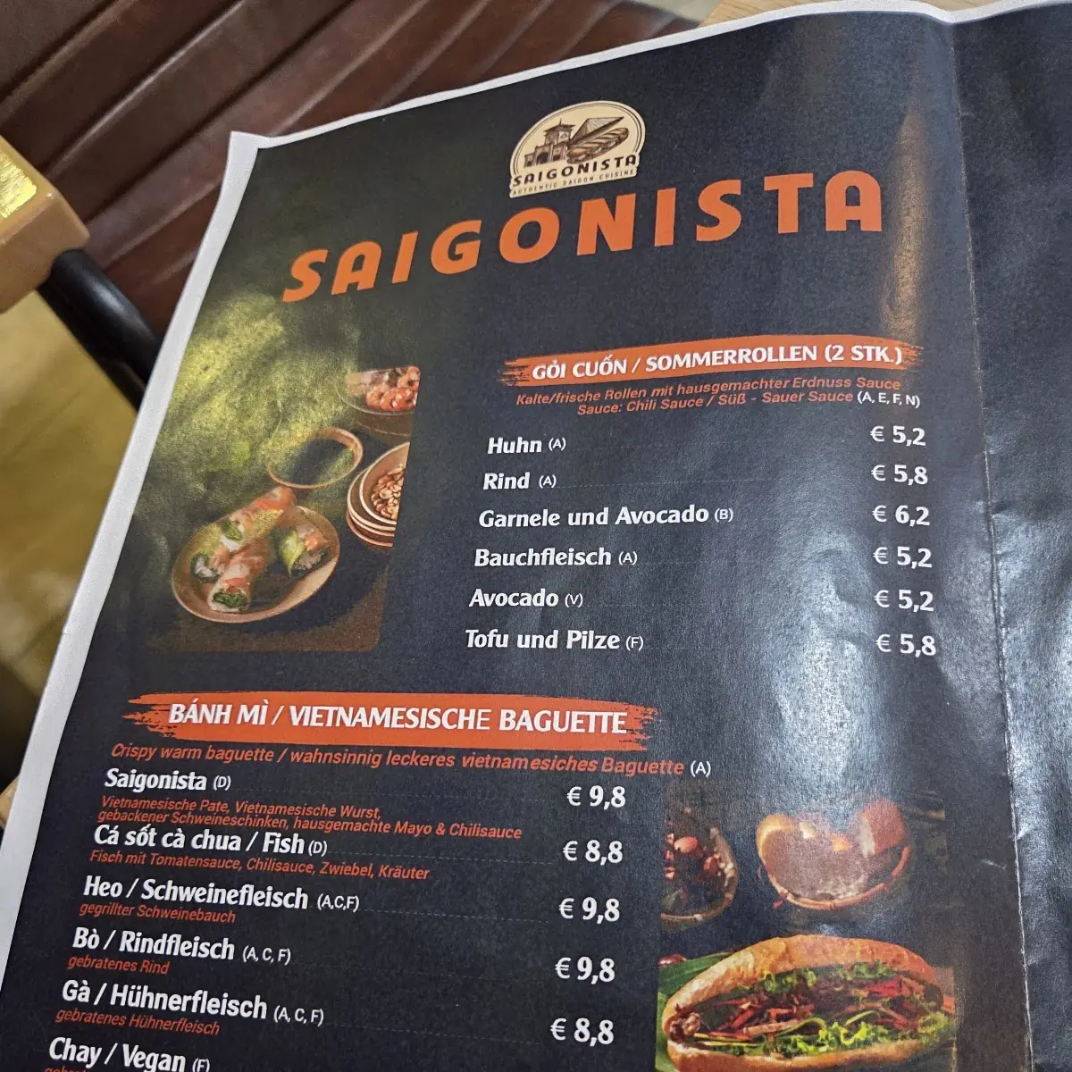 Speisekarte photo 6