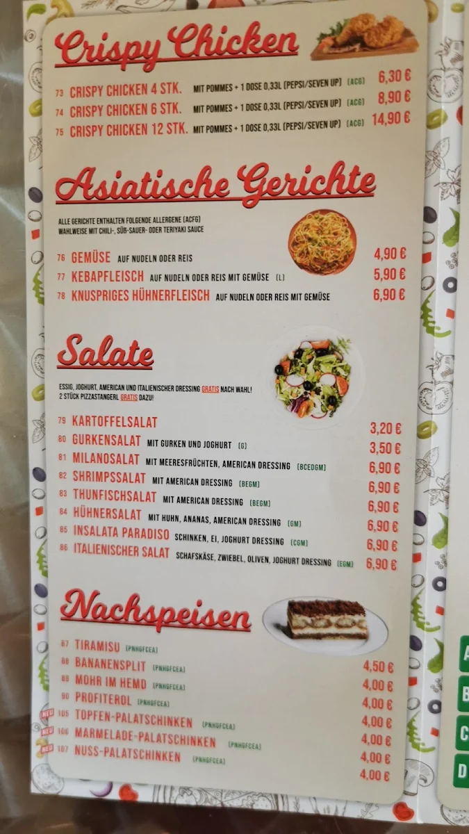 Speisekarte photo 2