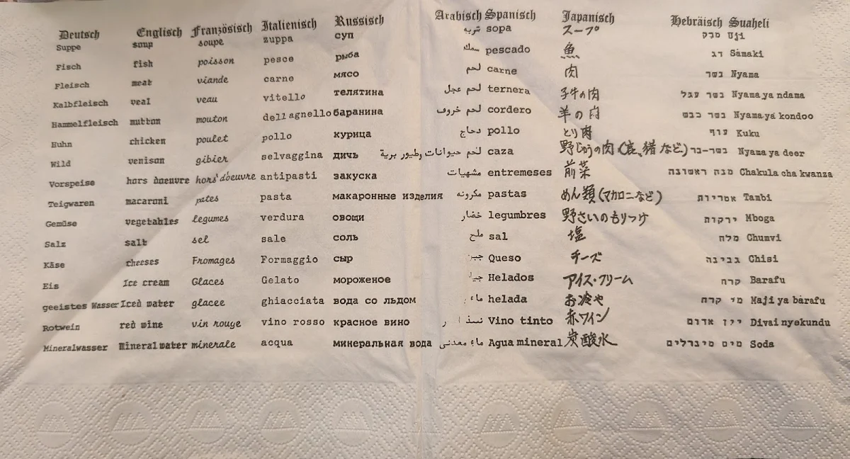 Speisekarte photo 1