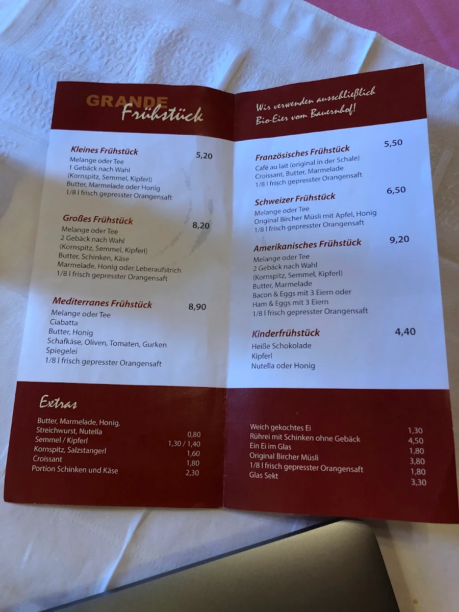 Speisekarte photo 2