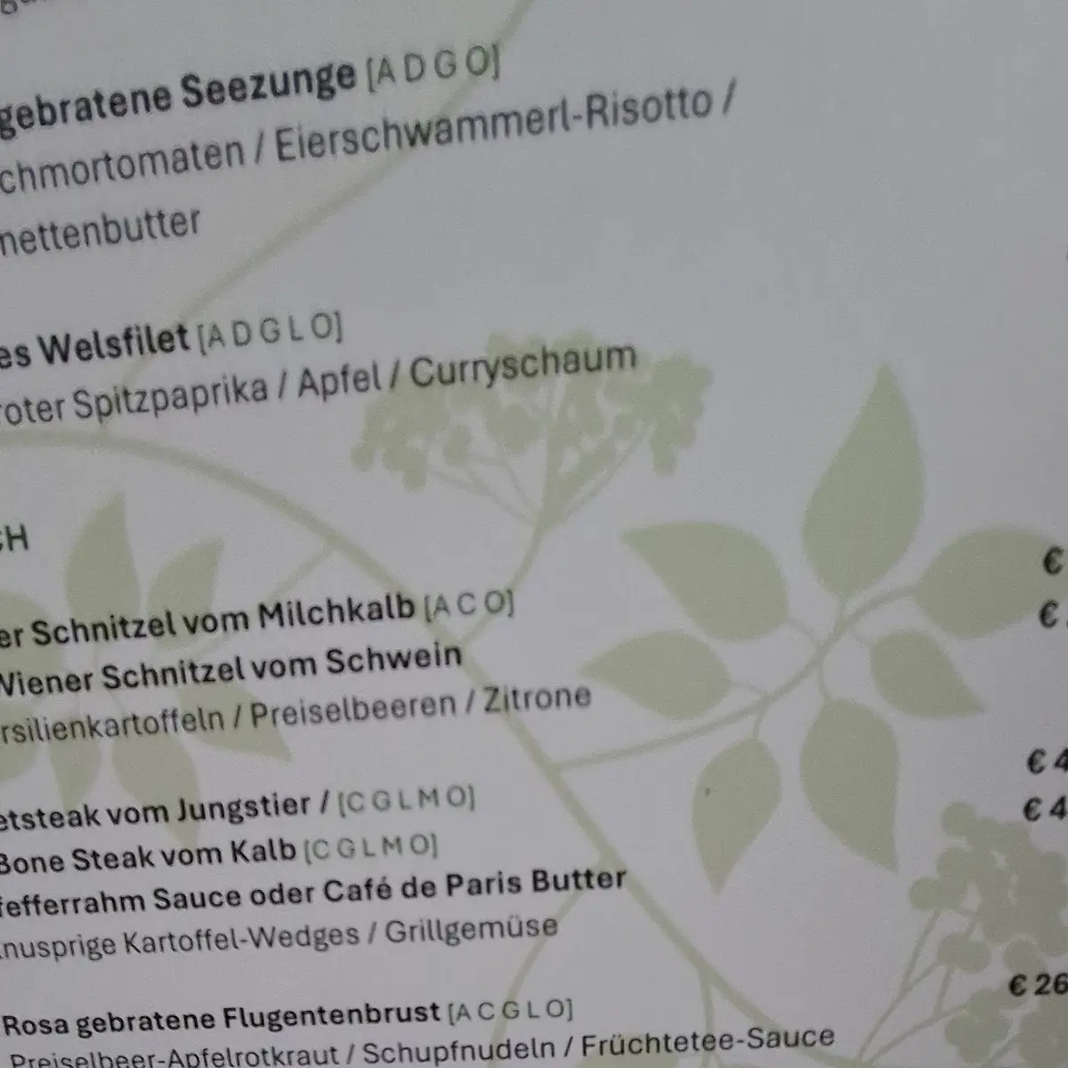 Speisekarte photo 8