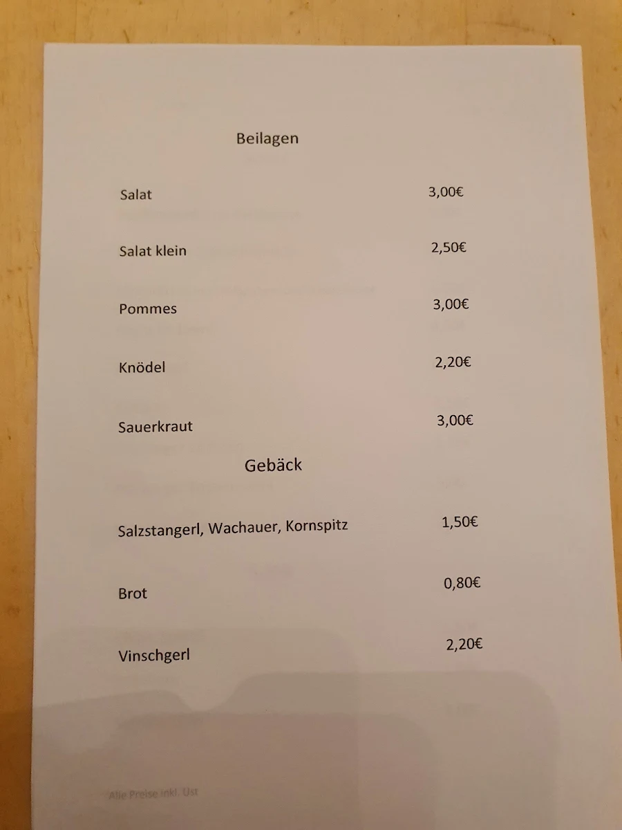 Speisekarte photo 3