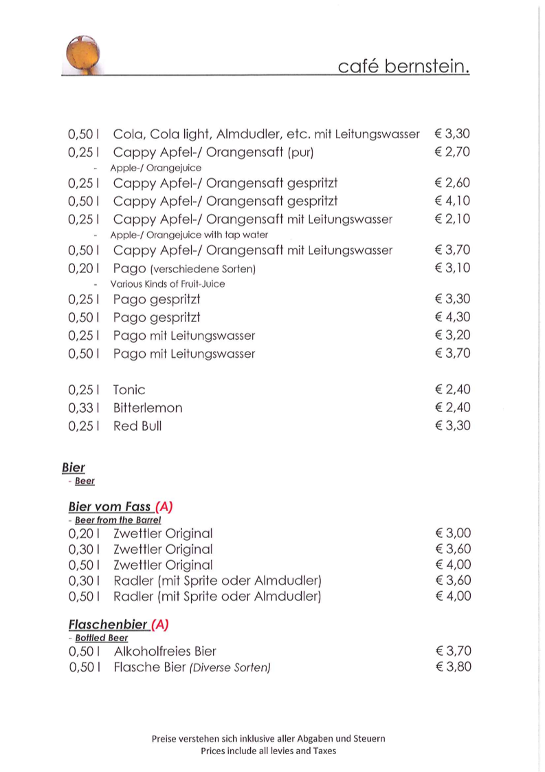 Speisekarte photo 6