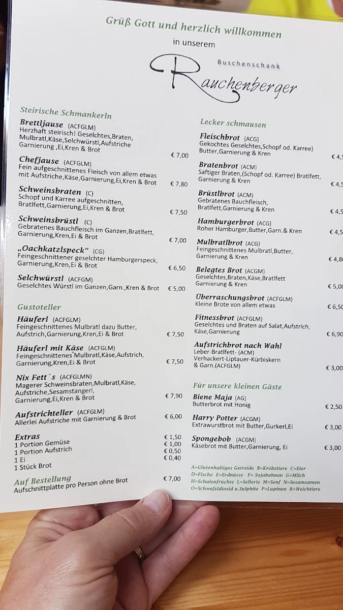 Speisekarte photo 3