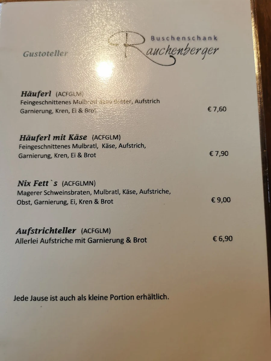 Speisekarte photo 6