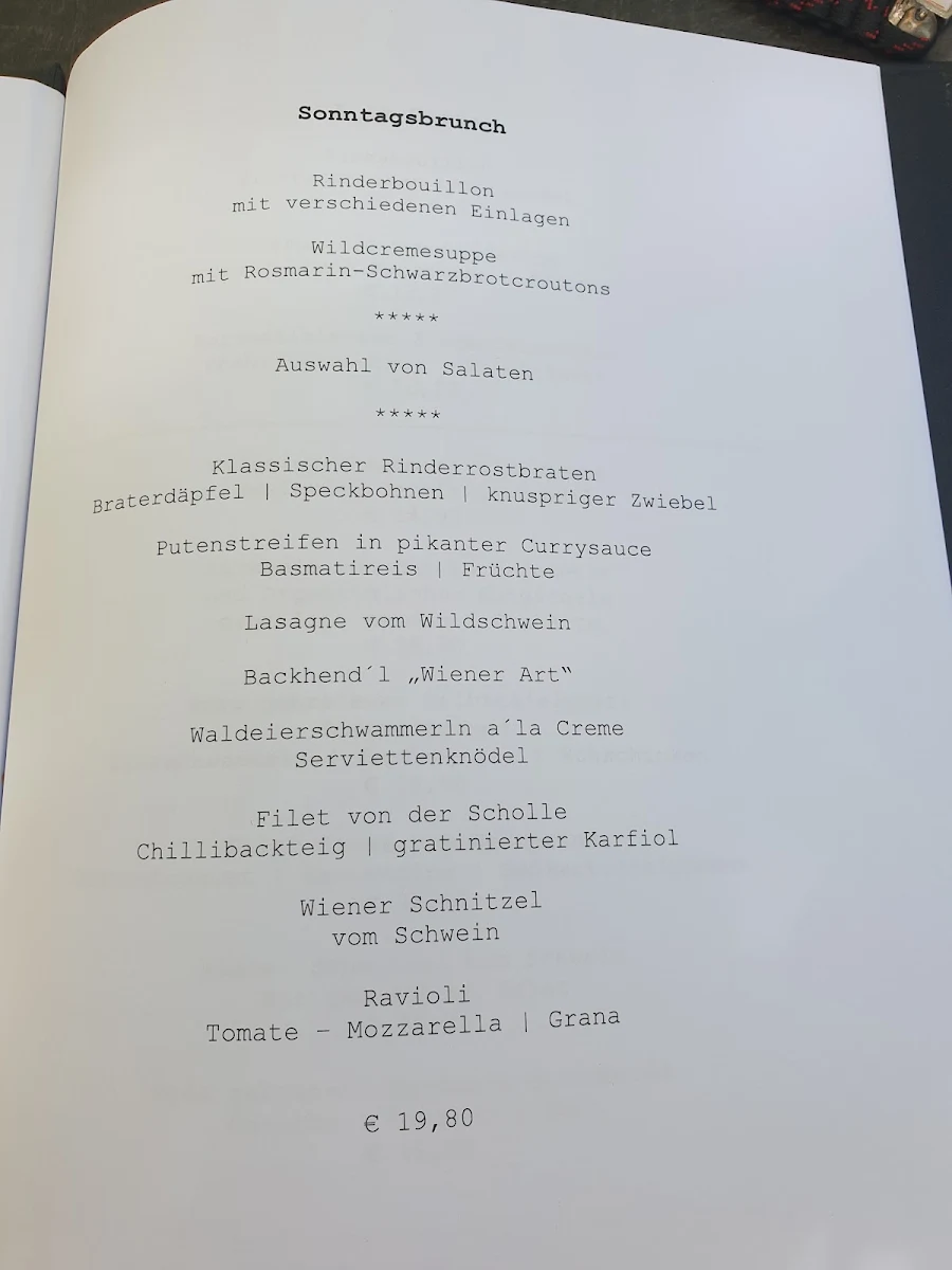 Speisekarte photo 2