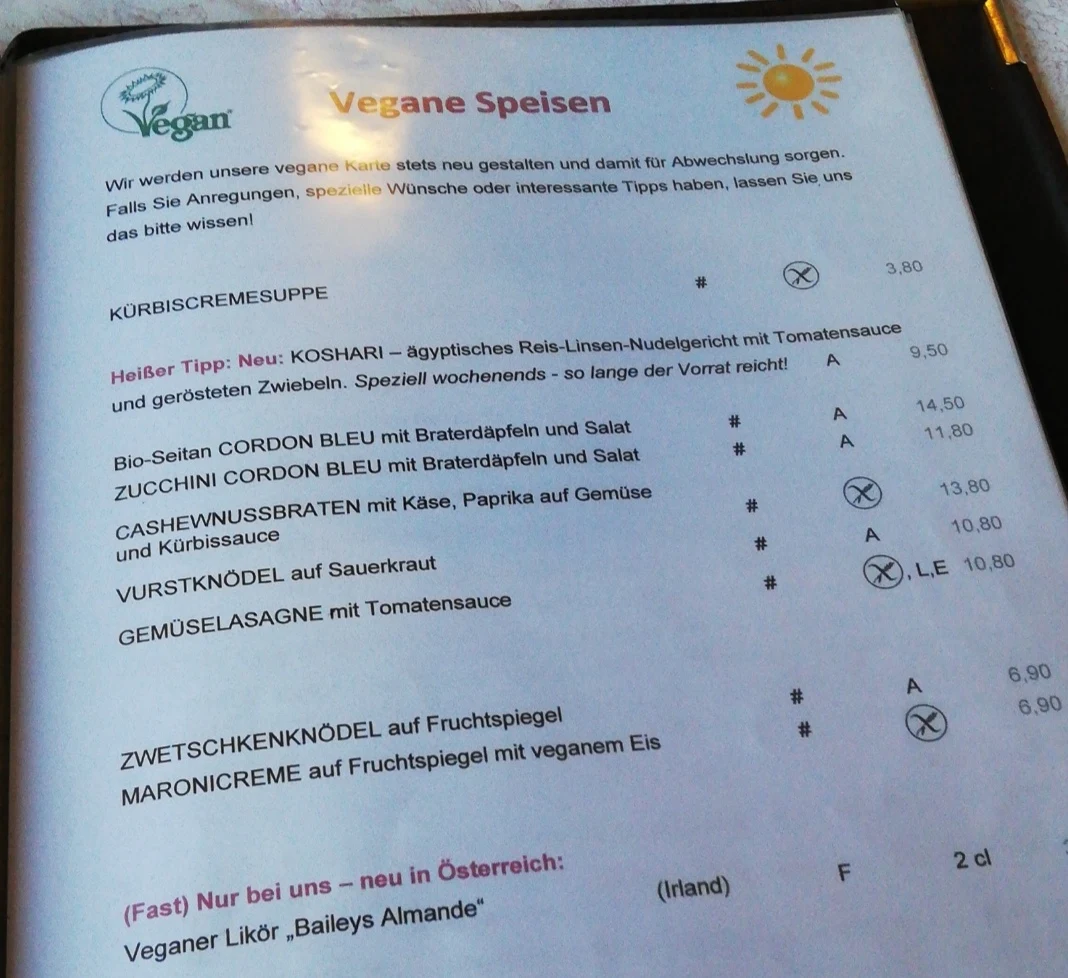 Speisekarte photo 5