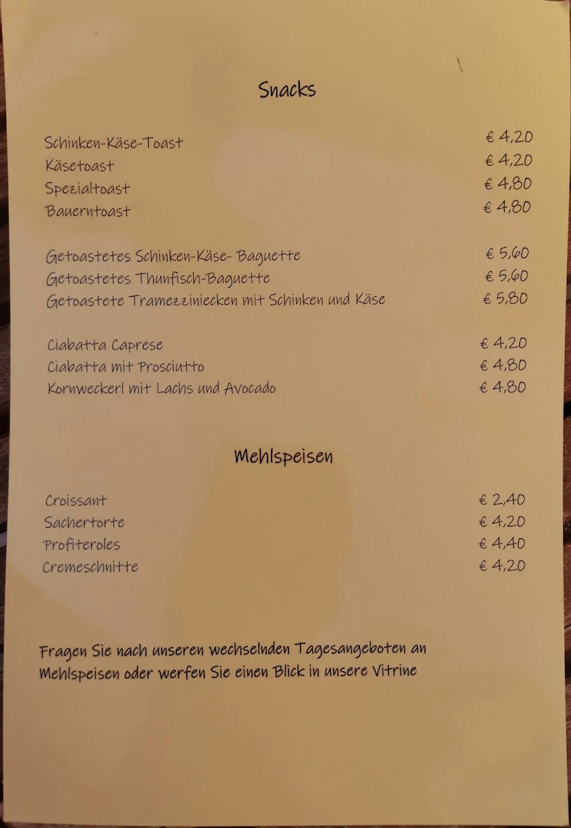 Speisekarte photo 3