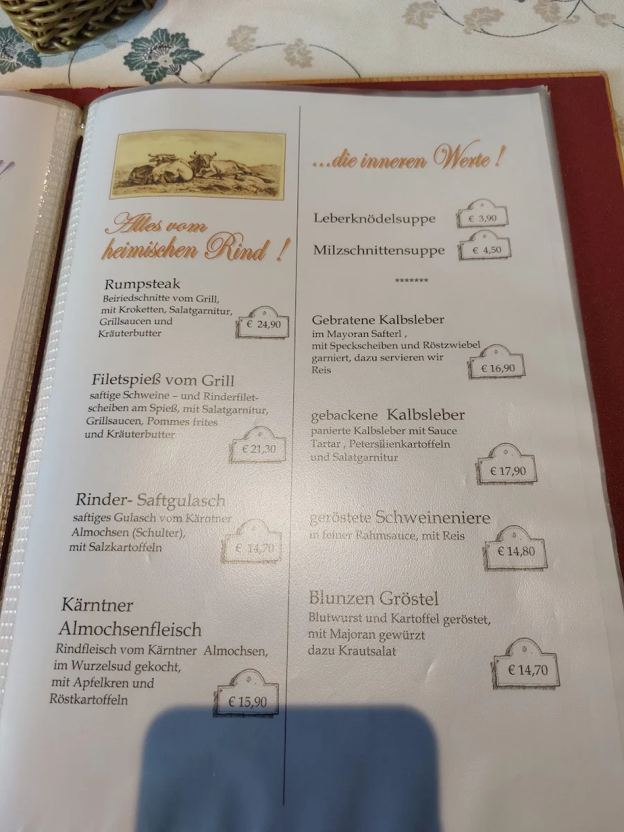 Speisekarte photo 4
