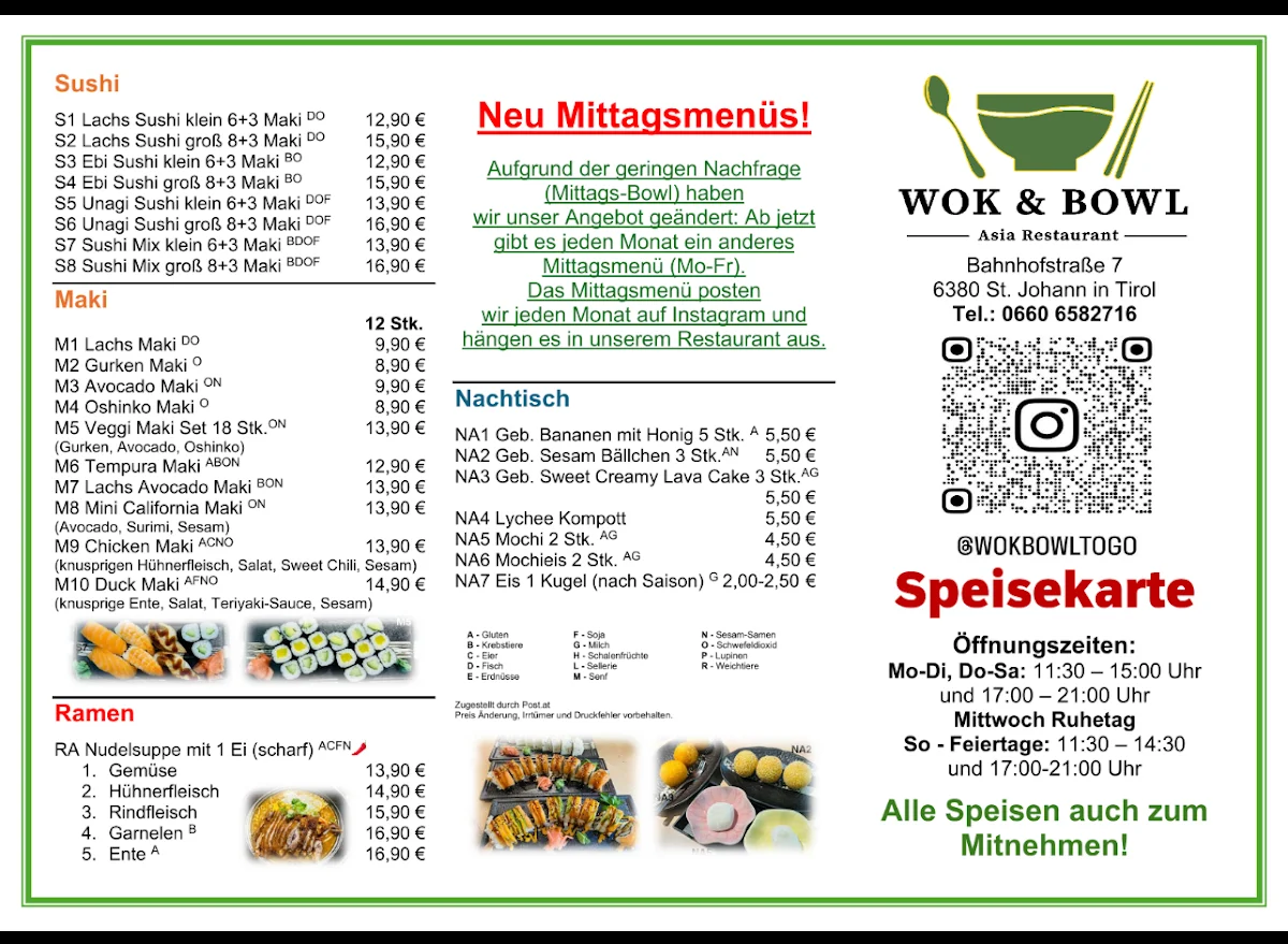 Speisekarte photo 3