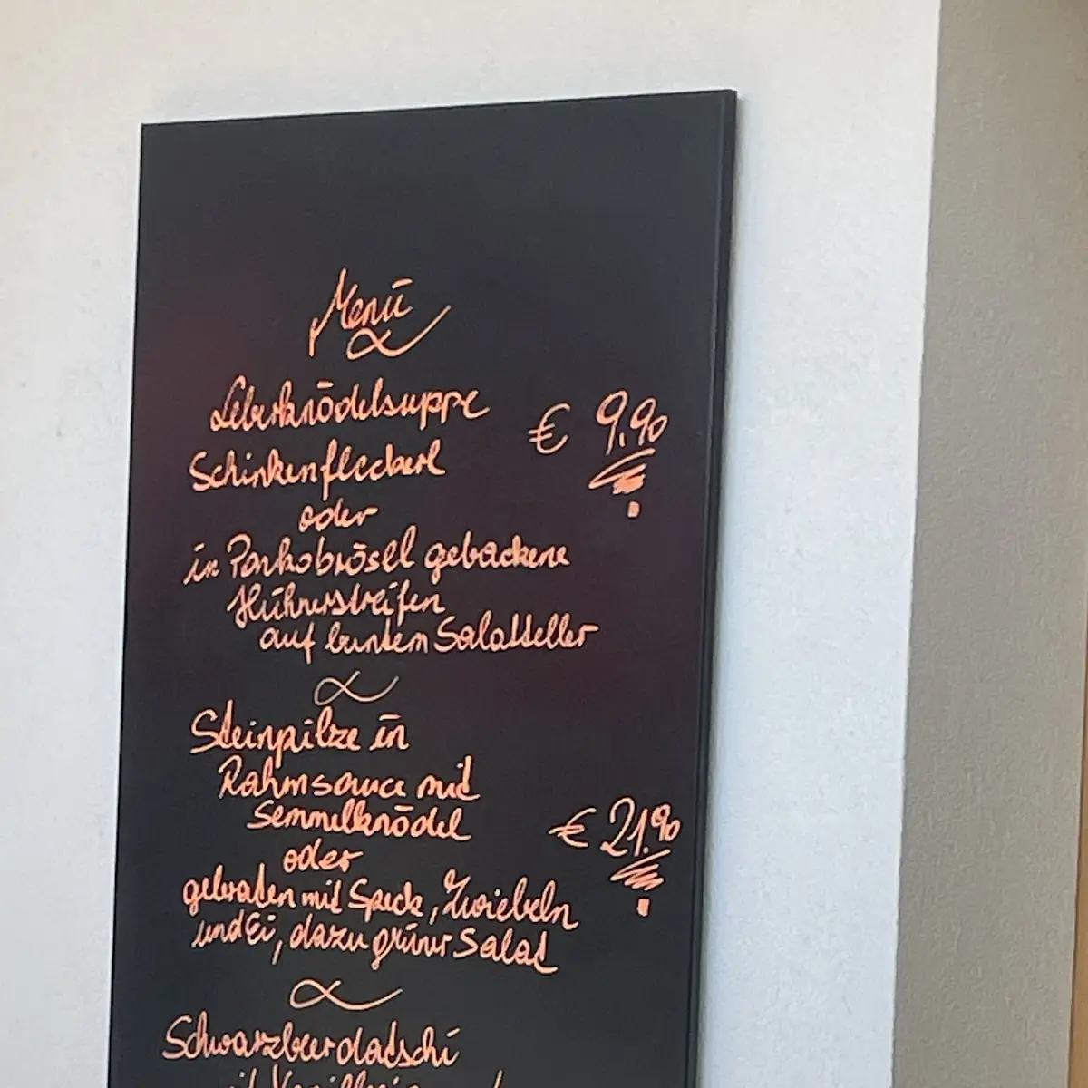 Speisekarte photo 3