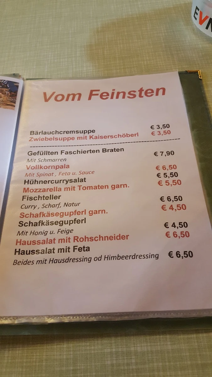 Speisekarte photo 2