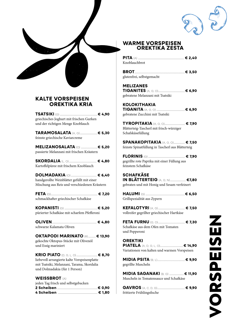 Speisekarte photo 3