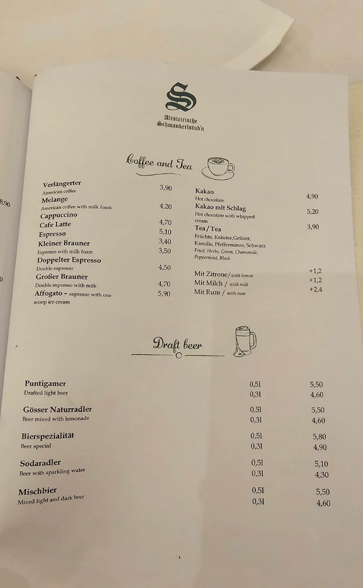 Speisekarte photo 4