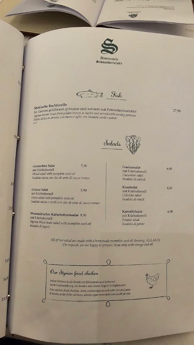 Speisekarte photo 5