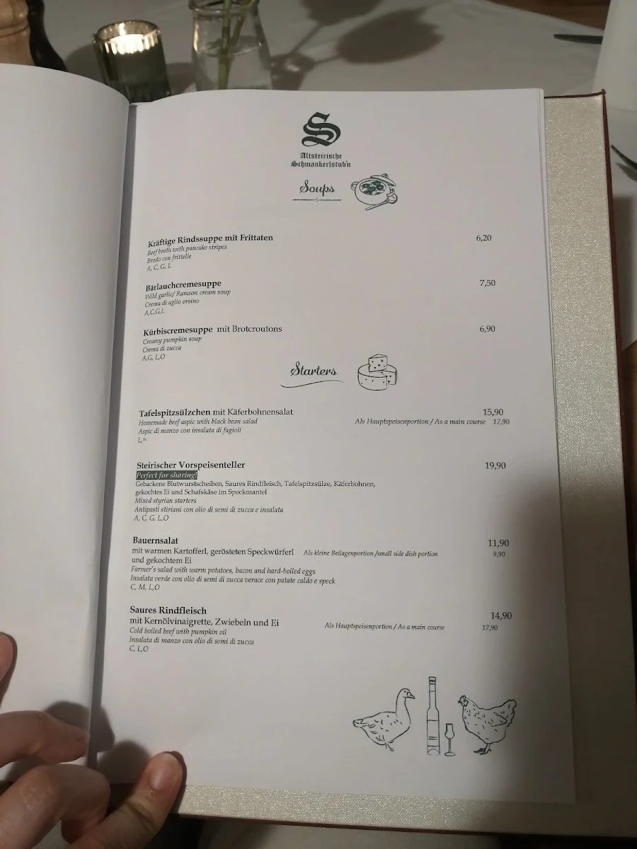 Speisekarte photo 9