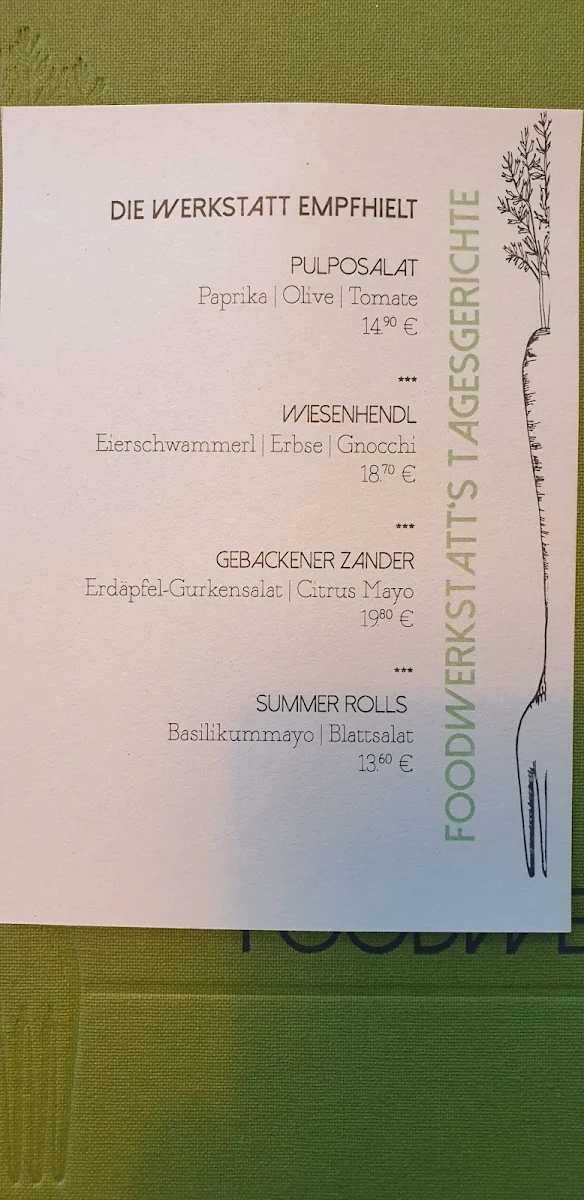 Speisekarte photo 3