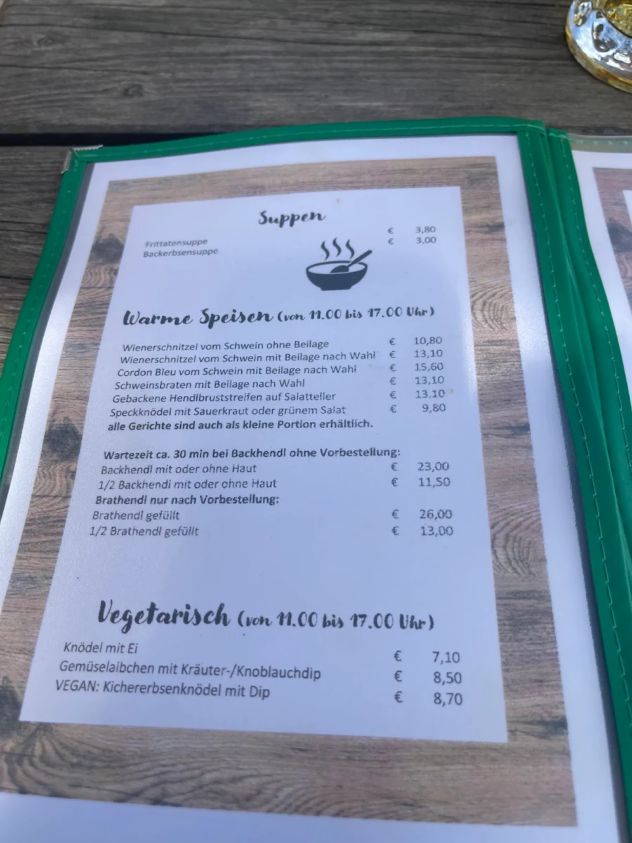 Speisekarte photo 1