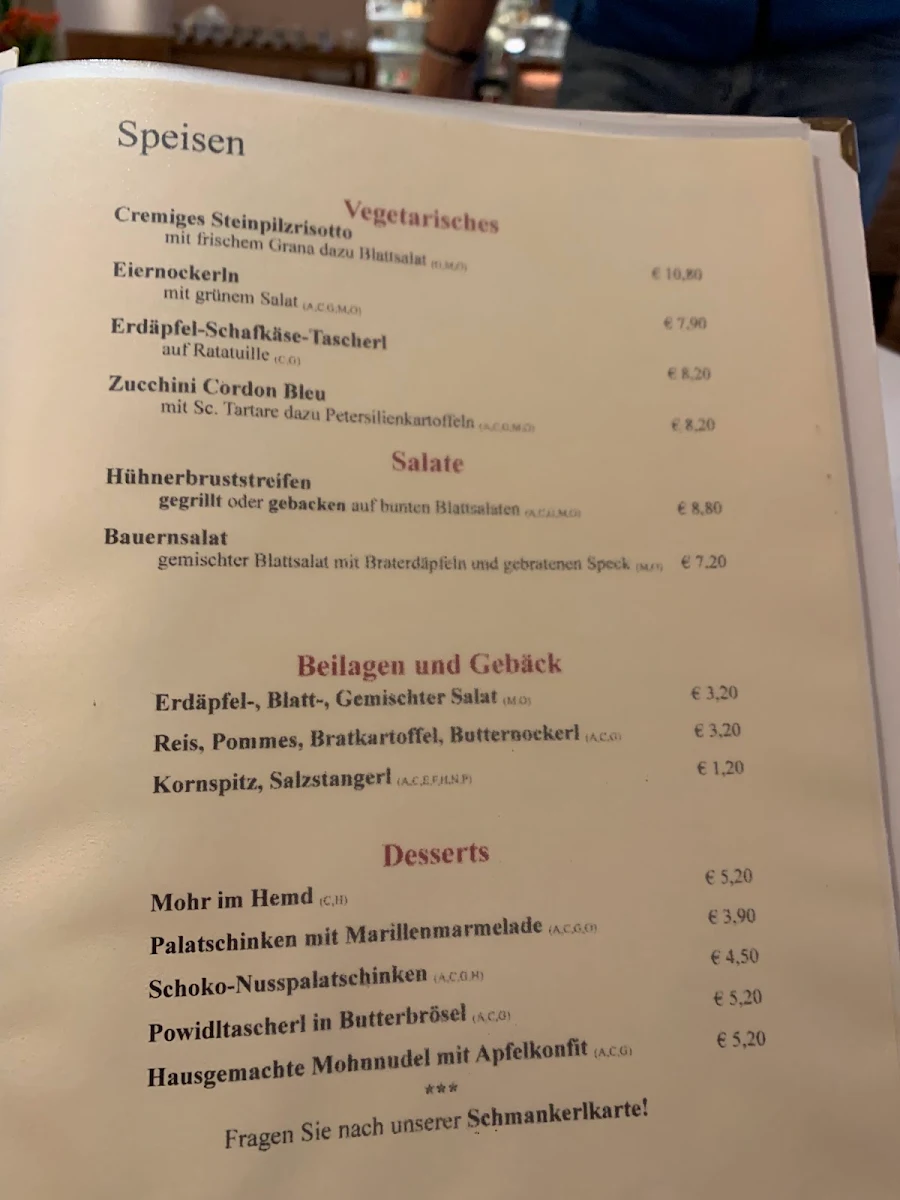 Speisekarte photo 4