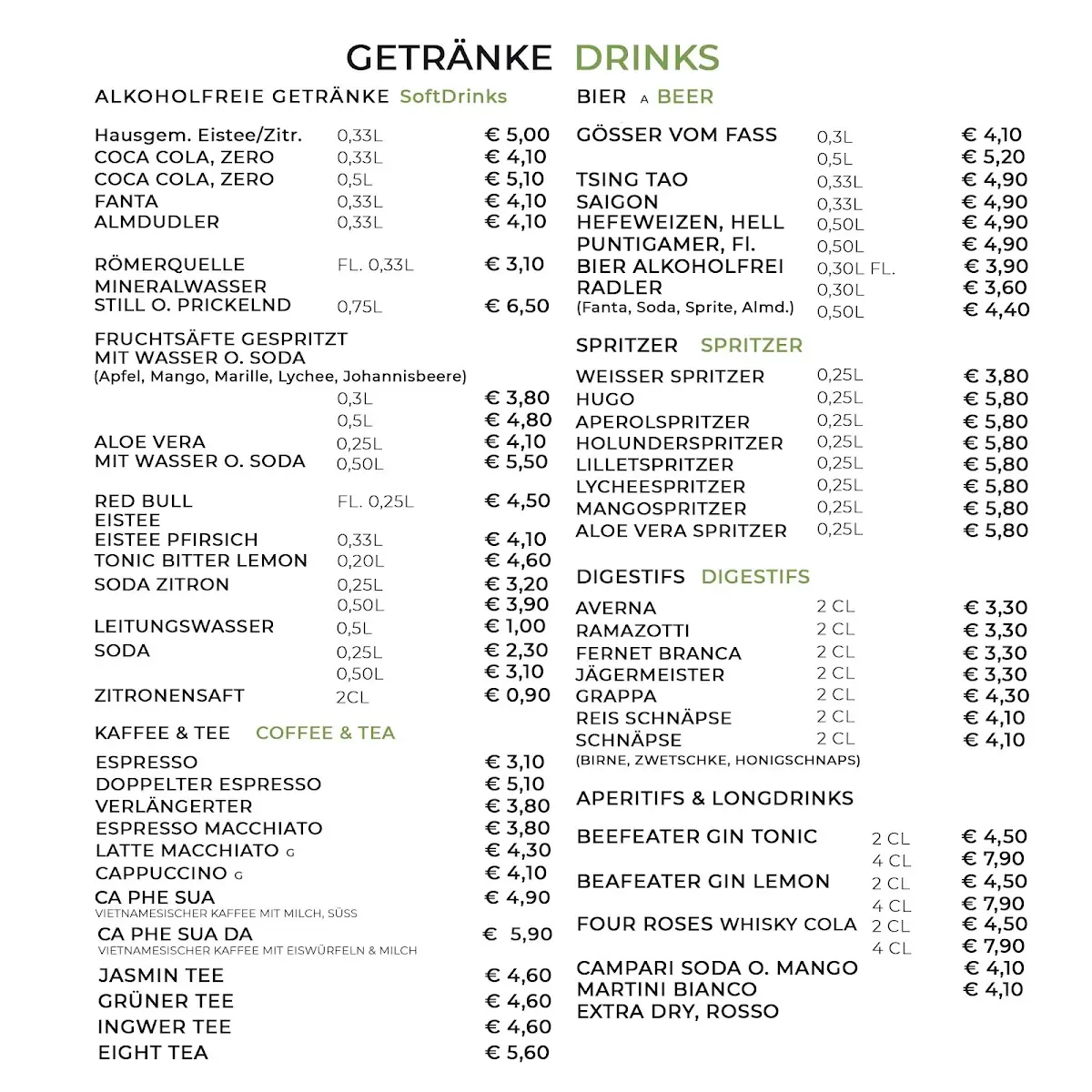 Speisekarte photo 7