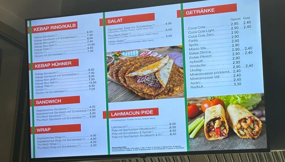 Speisekarte photo 1