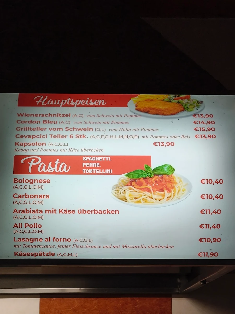 Speisekarte photo 2